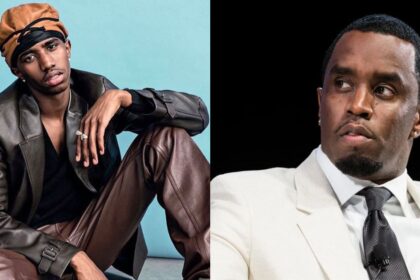 Christian Combs and Diddy