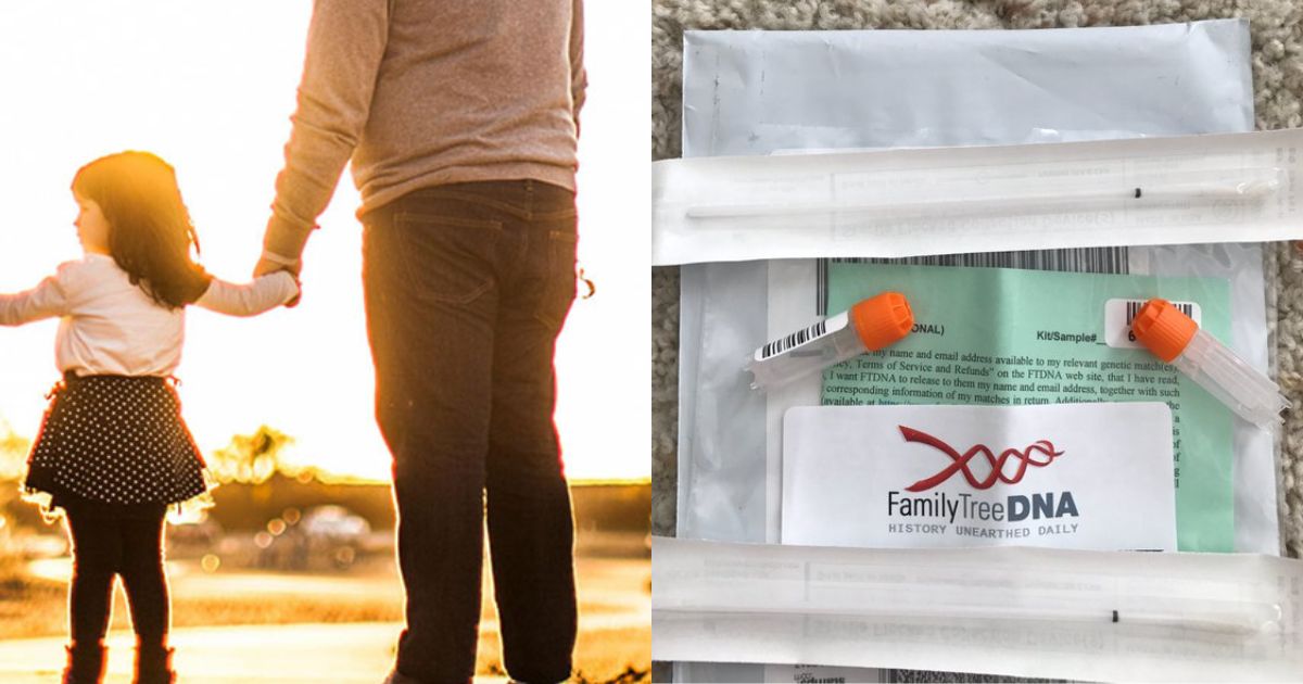 DNA test uncovers father daughter secret