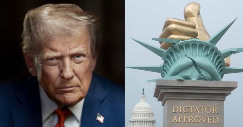 White House Furious at Dictator Trump structure