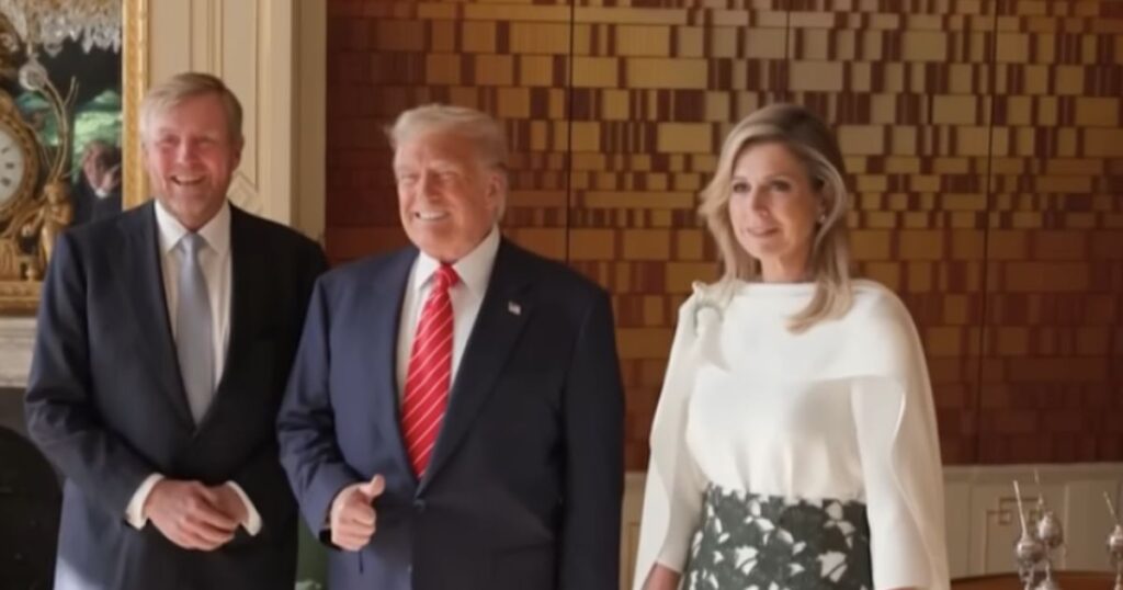 Donald Trump with King Willem-Alexander And Queen Maxima ( Forbes Breaking News|YouTube)