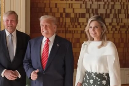 Donald Trump with King Willem-Alexander And Queen Maxima ( Forbes Breaking News|YouTube)