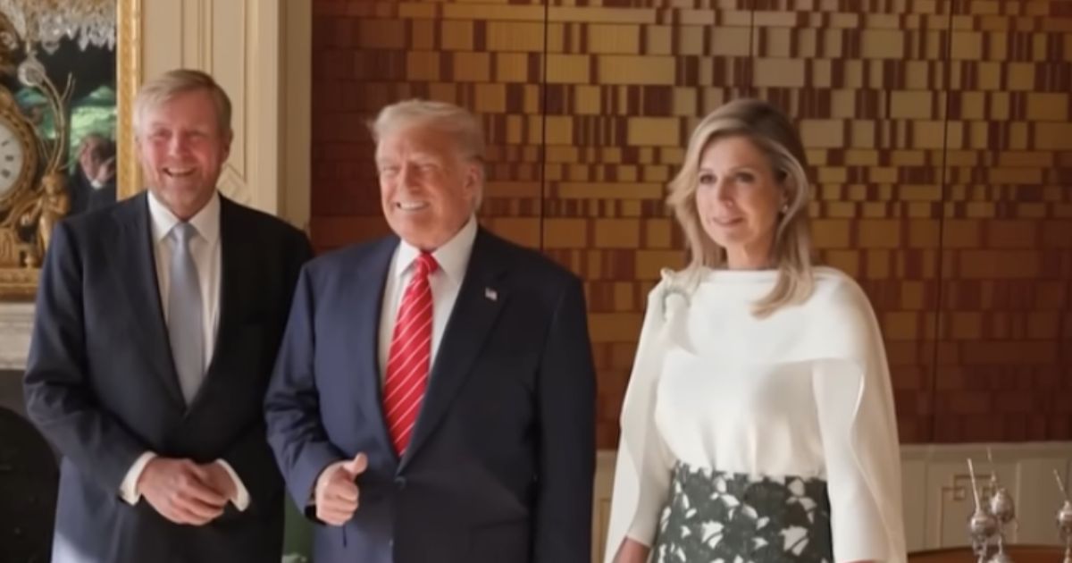 Donald Trump with King Willem-Alexander And Queen Maxima ( Forbes Breaking News|YouTube)