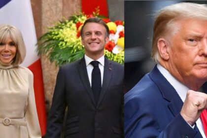 Donald Trump's marriage advice to Emmanuel Macron