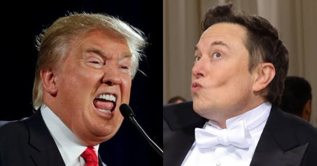 Elon Musk and Donald Trump's ongoing online feud