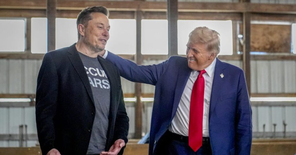 Trump Mocks Musk’s ‘Embarrassing’ Poll Numbers