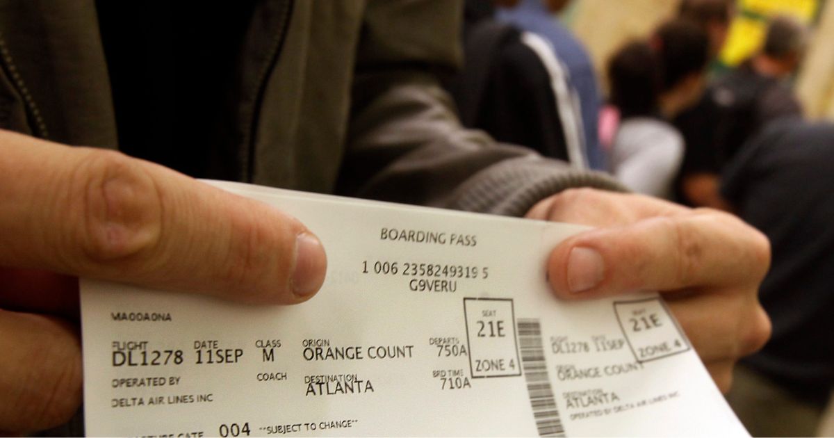 Boarding pass