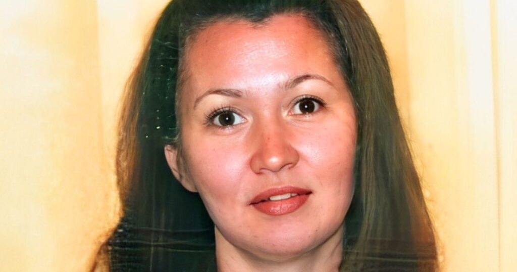 Irina Gaidamachuk smiling despite her brutal crimes