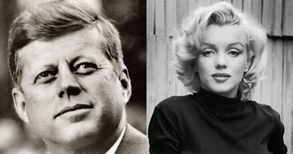 JFK and Marilyn Monroe