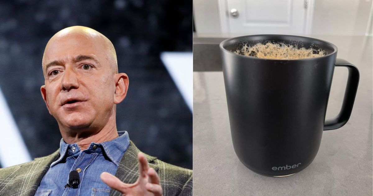 Jeff Bezos’ Innovative Coffee Mug Has the Internet Freaking Out