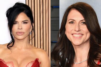 Lauren Sanchez and Mackenzie Scott