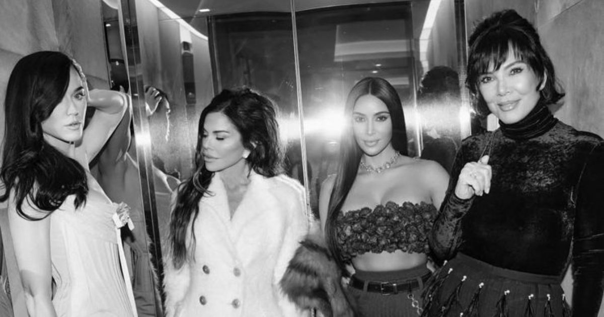 Katy Perry, Lauren Sanchez, Kim Kardashian, and Kris Jenner