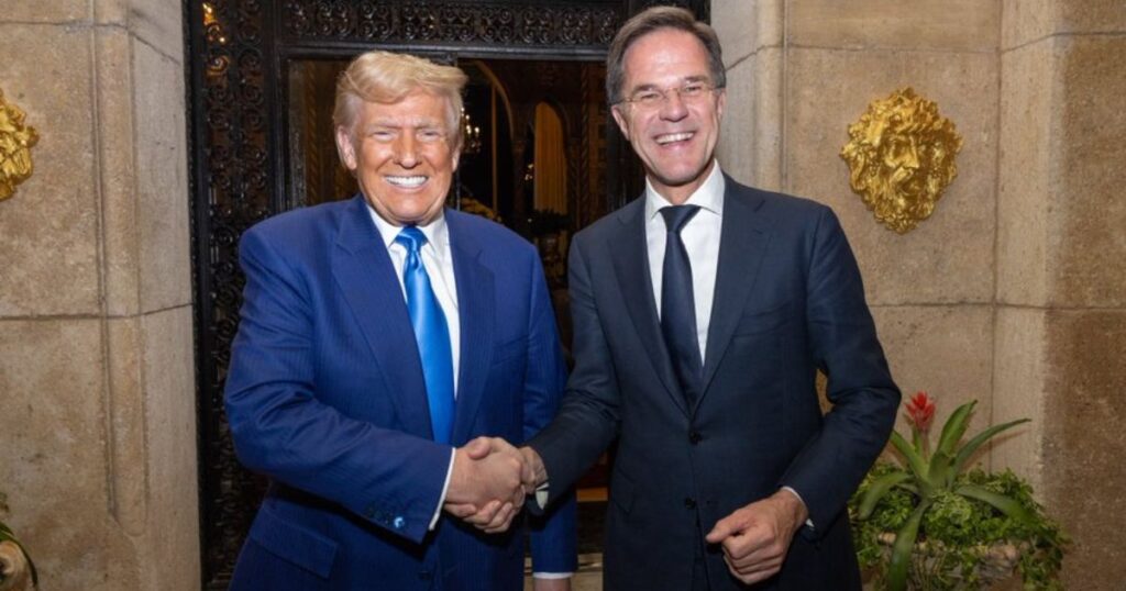 Mark Rutte Calls Donald Trump 'Daddy'
