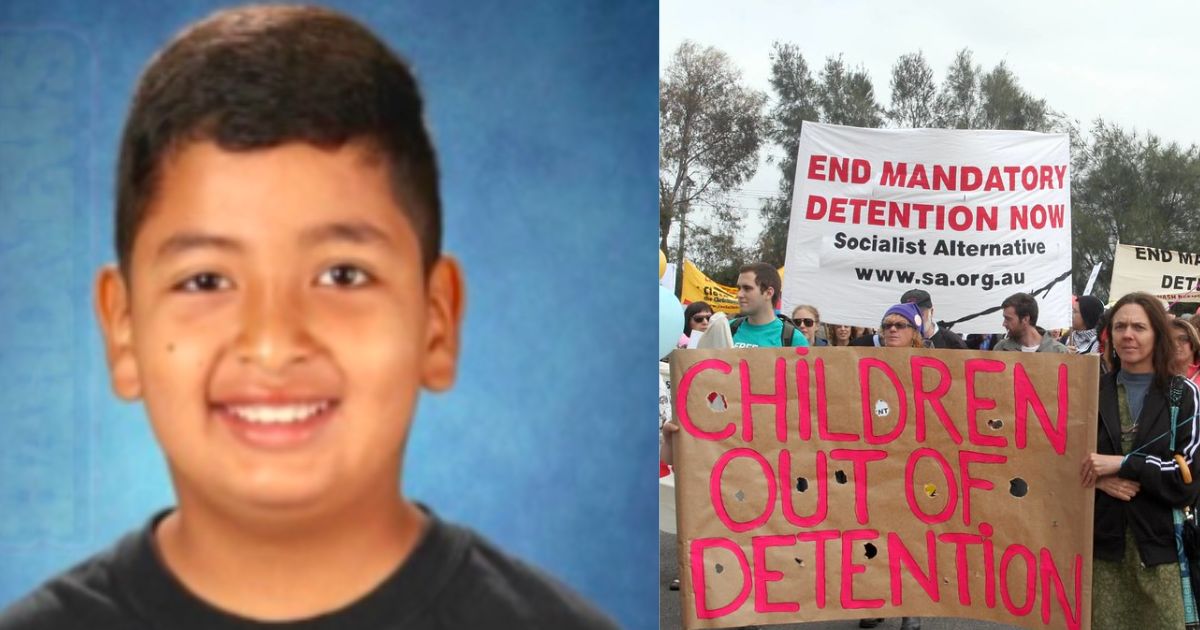 Martir Garcia Lara the kid who was detained by ICE and separated from his father under immigration rules. (left-@youainthardfoo_|Instagram) and ( John Englart- (via Flickr)