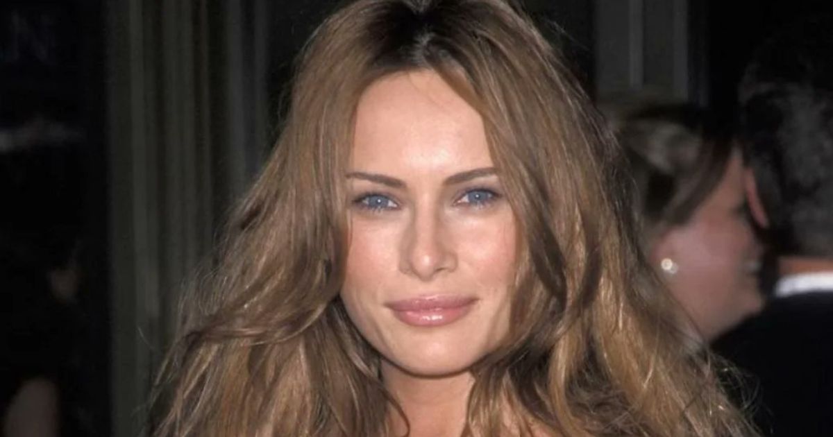 Melania Trump during her younger days