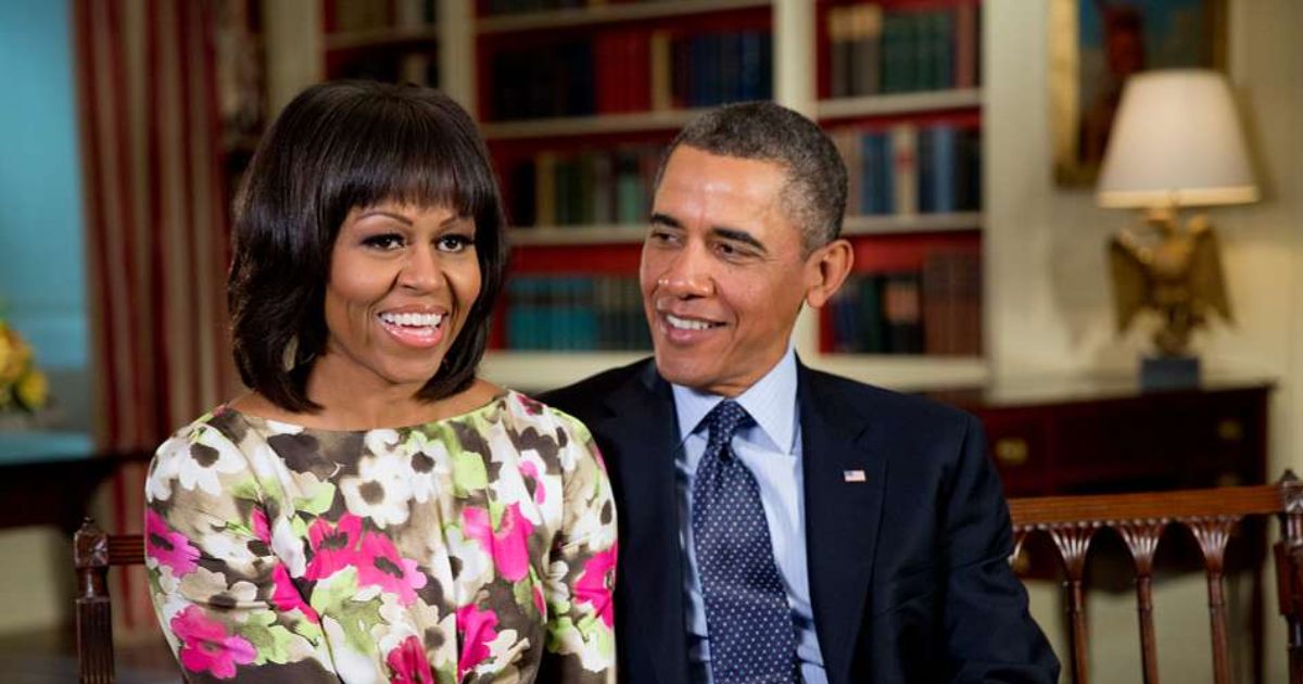 Michelle Obama and her husband Barack Obama ( picture via getarchive.net)