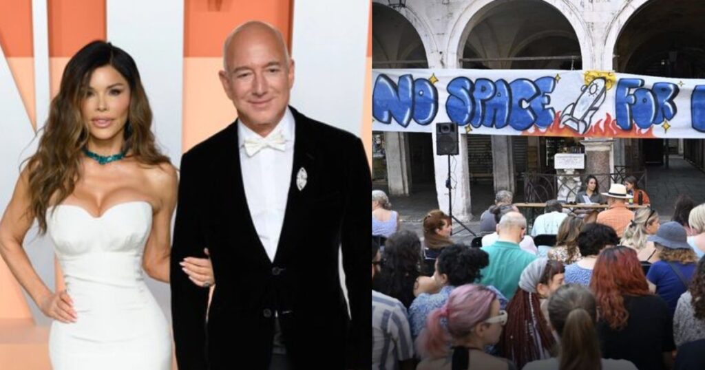 Jeff Bezos not welcome in Venice