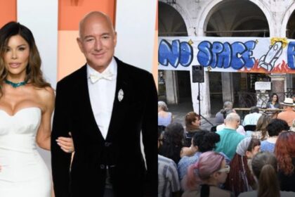 Jeff Bezos not welcome in Venice