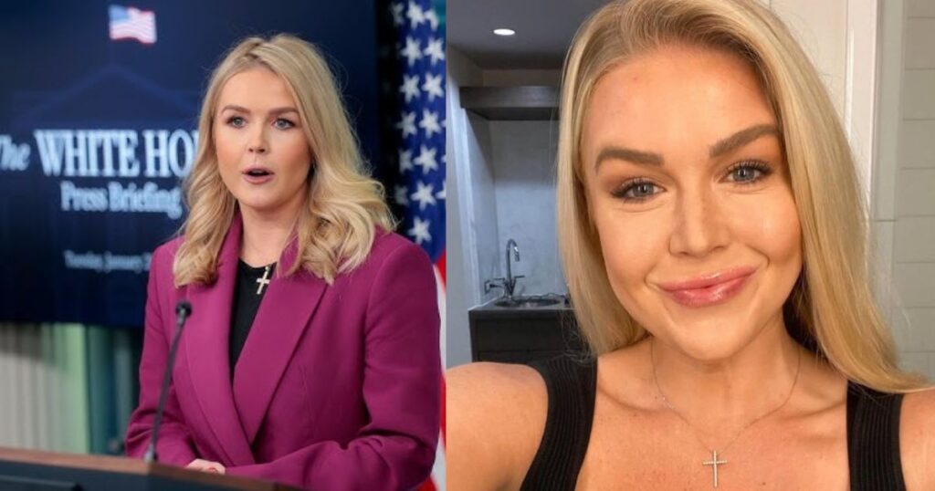 Press Secretary Karoline Leavitt Face