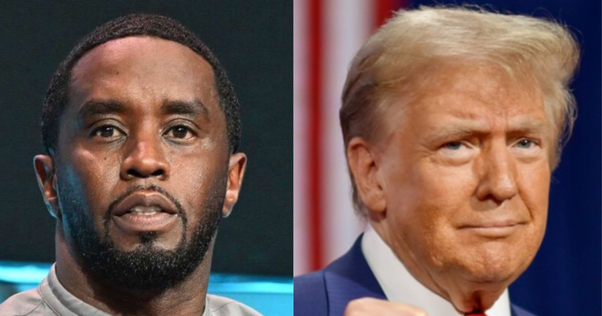 Sean Diddy Combs (image source: X/@FreyjaTarte) and Donald Trump (Image via Instagram/realdonaldtrump)