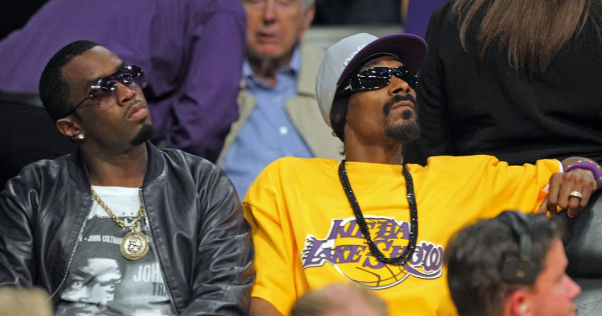 Sean Diddy Combs and Snoop Dogg