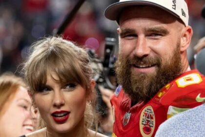 Taylor Swift and Travis Kelce
