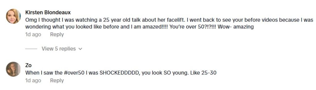 Fans think Michelle Wood now looks half her age