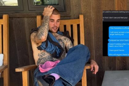 Justin Bieber leaks his own private texts