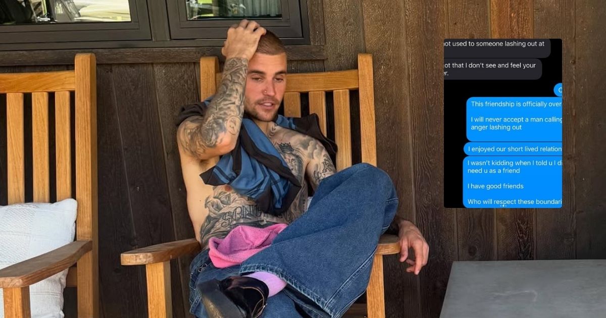 Justin Bieber leaks his own private texts