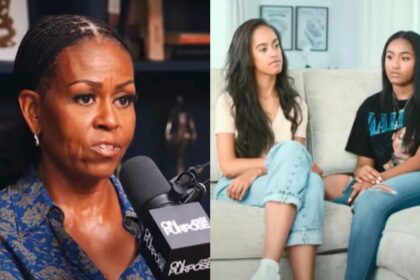 Michelle Obama had to deal wit her daughters' smoking habits