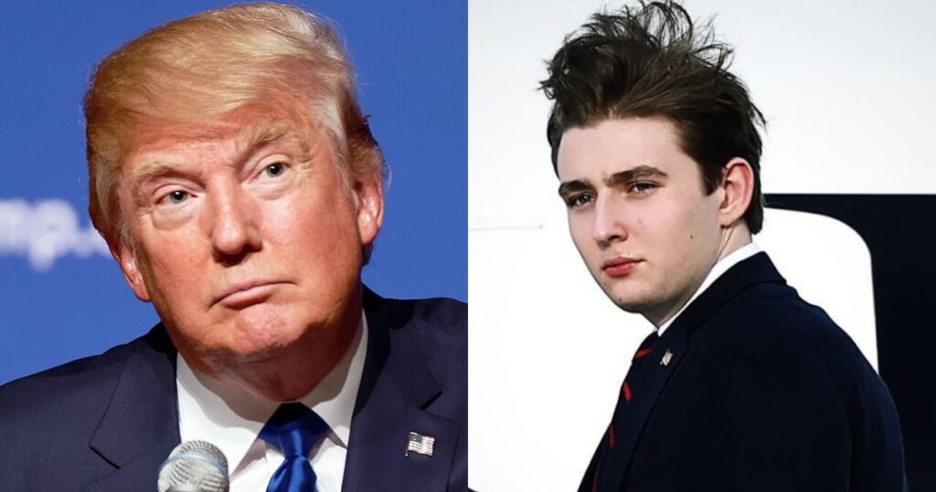 Donald Trump and Barron Trump