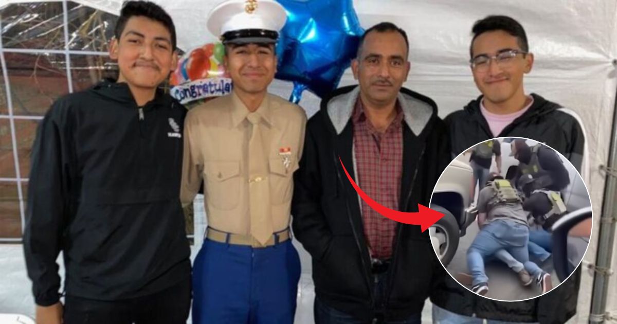 Father of three Marines arrested by ICE