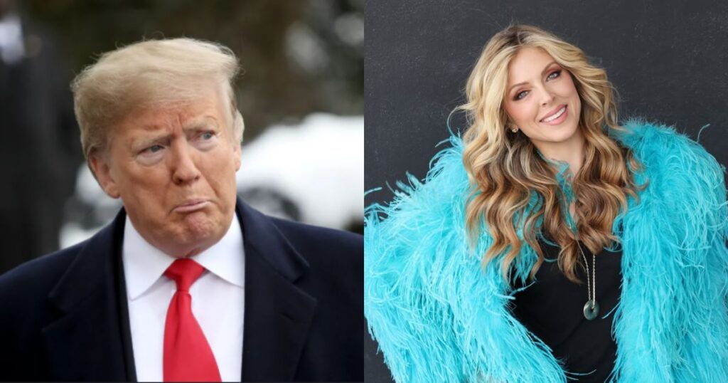 Donald Trump and Marla Maples (Image via X and Instagram/@itsmarlamaples)