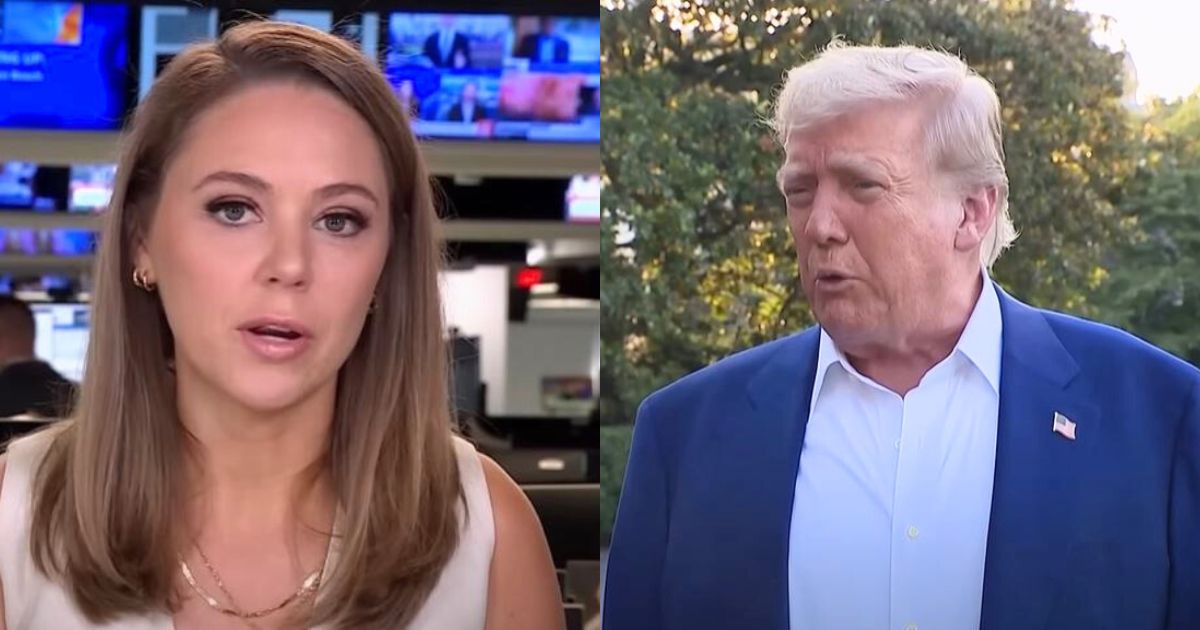Donald Trump lashed out at CNN's Natasha Bertrand