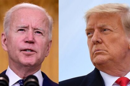 Donald Trump and Joe Biden