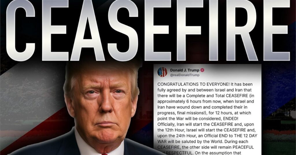 Trump ceasefire
