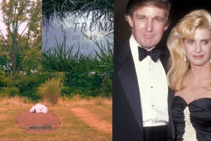 ivana trump buried at golf course