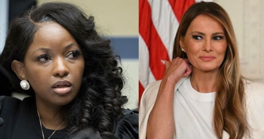 Doesn't Take an Einstein'—Rep. Jasmine Crockett Takes a Jab at Melania Trump's 'Elite' EB-1 Visa Status - Inquisitr News