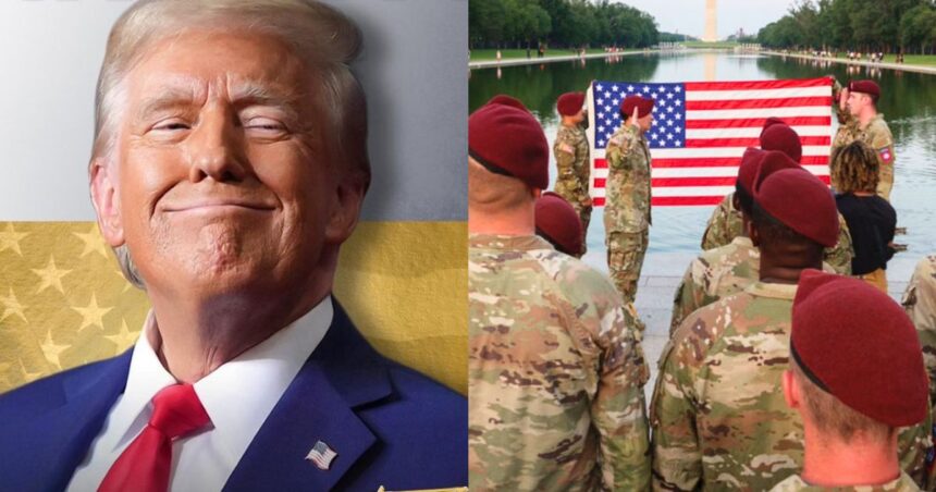 U.S. Army soldiers have been rehearsing ahead of Donald Trump’s controversial 250th Army Day parade in D.C.