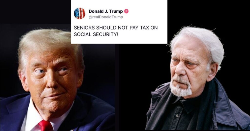 trump promised social security tax free