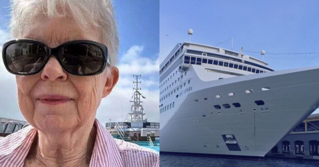 A 77- year old former resident of California uses life savings to live on a cruise ship for 15 years. ( left- @nexta_tv|X) and (right- via PxHere).