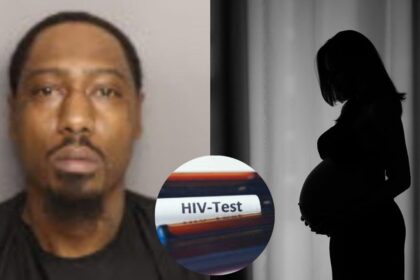 South Carolina resident Christopher Miller allegedly admitted to concealing his HIV-positive status from a woman who is now seven months pregnant with his child. (Left: @hollywoodunlocked | Instagram, Right: Image via PickPik, Circle inset: Pexels)