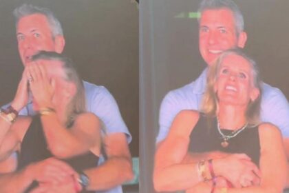 CEO Andy Byron and Chief People Officer Kristin Cabot, the duo captured on the kiss cam during a Coldplay concert.