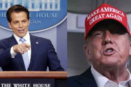 Anthony Scaramucci and Donald Trump