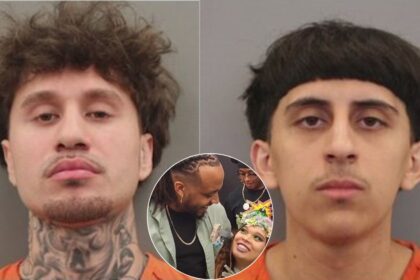 Two men first disrespected Sanders fiancee, and then shot him when he was confronting them. (Image Source: KHOU/X)