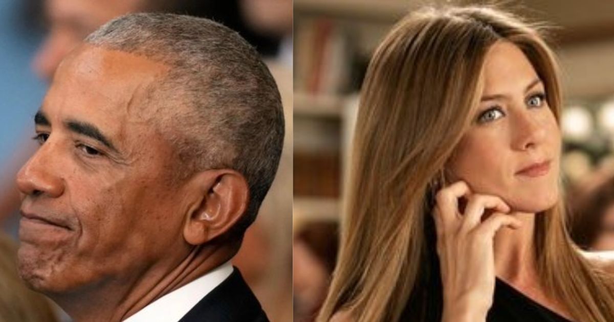 Barack Obama and Jennifer Aniston ( left-@TheCalvinCooli1|X) and ( right-@Dida_movies|X).