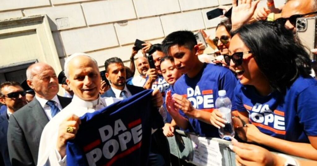 Chicago Family Gifts Bears Jersey to Pope Leo XIV