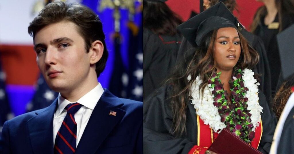 Debunking rumors about Barron Trump and Sasha Obama dating
