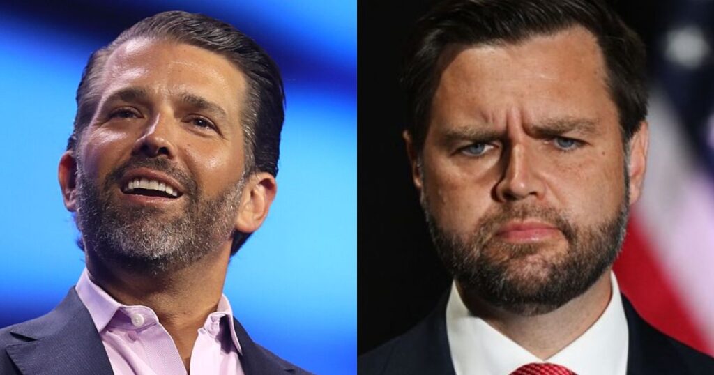 Donald Trump Jr. pokes fun at Obama and Vance