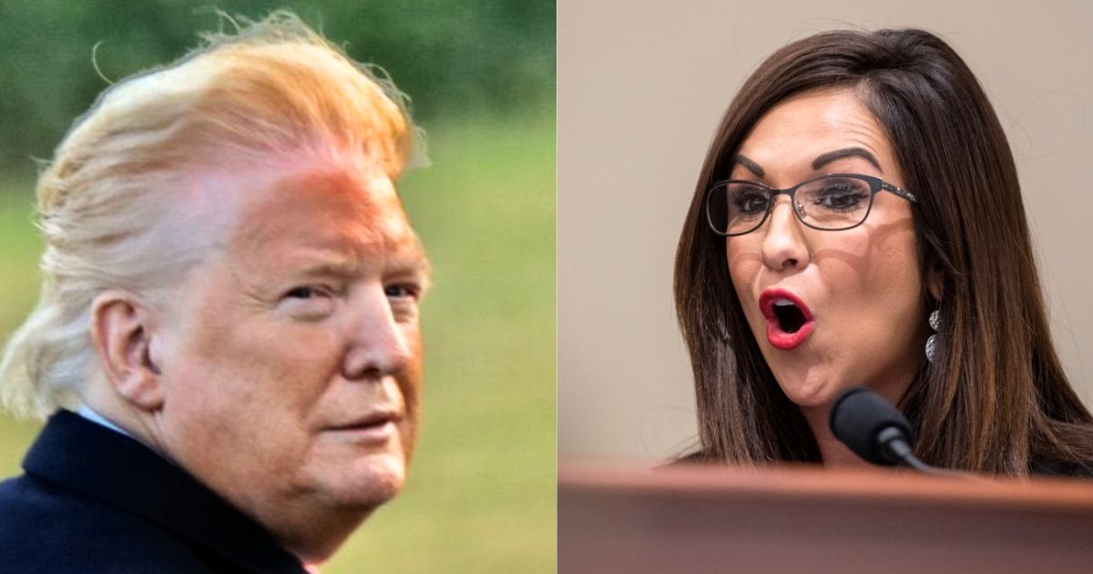 Donald Trump Lauren Boebert