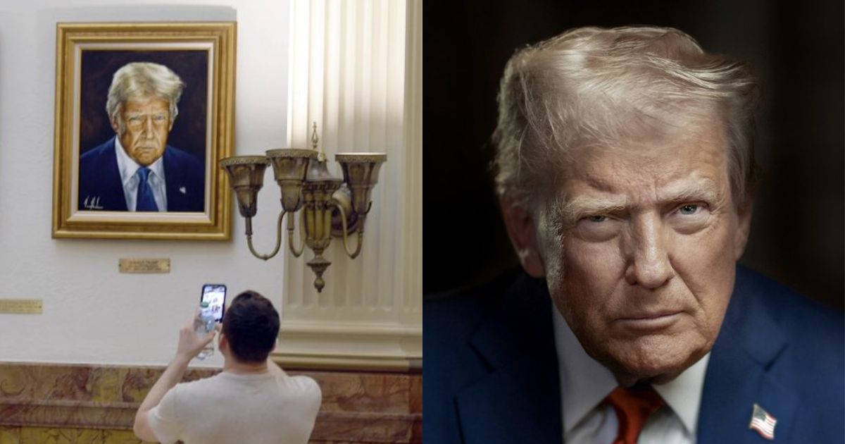 White House Gifts Donald Trump's new portrait to Colorado